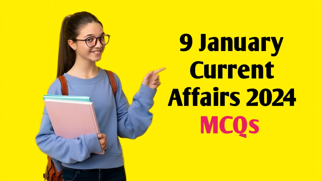 9 January Current Affairs 2024 MCQs Arjun Award 2024 QuizGk